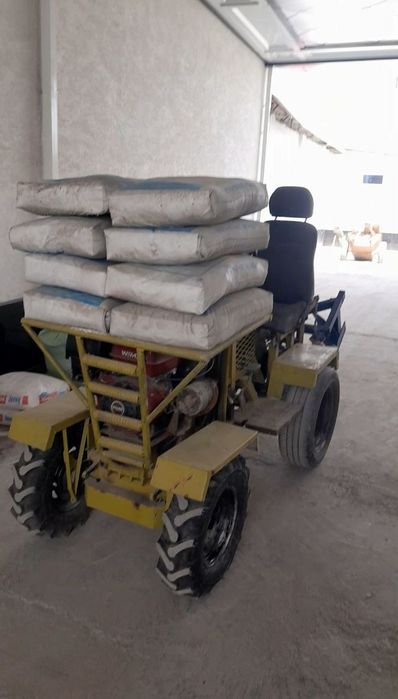 Самодельный мини трактор.