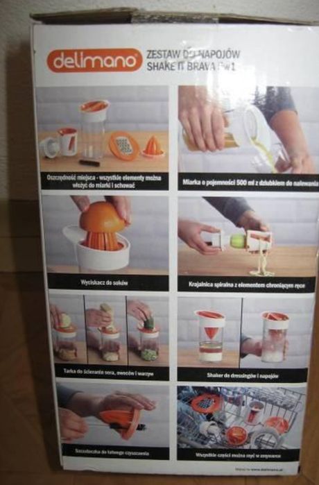Set de băuturi Delimano shake it brava 5 în 1