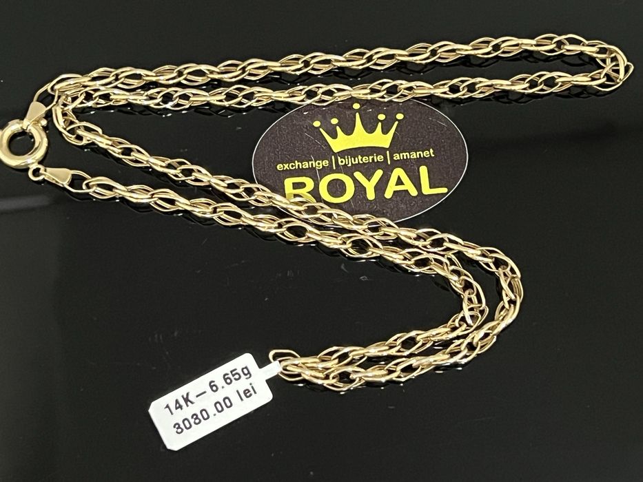 Bijuteria Royal CB : Lant aur 14k 585  6,65 gr