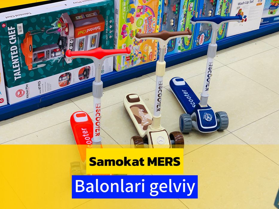 Samokat Самокат Bolalar samokati Детский машина Толокар Kichkintoy