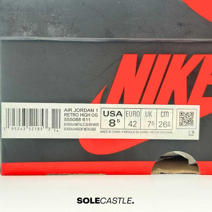 Nike Air Jordan 1 Retro High OG 'Bordeaux'