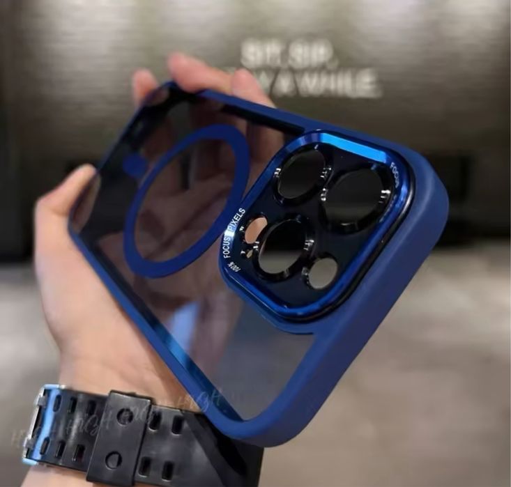 Iphone 17/16 PRO/16 PRO MAX PLUS AIR Husa Fashion Magsafe Spate Fumur