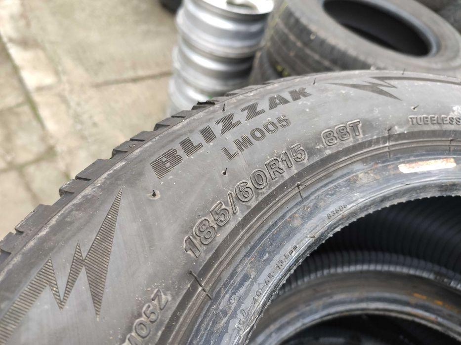 4бр Зимни гуми 185 60 15 - Bridgestone