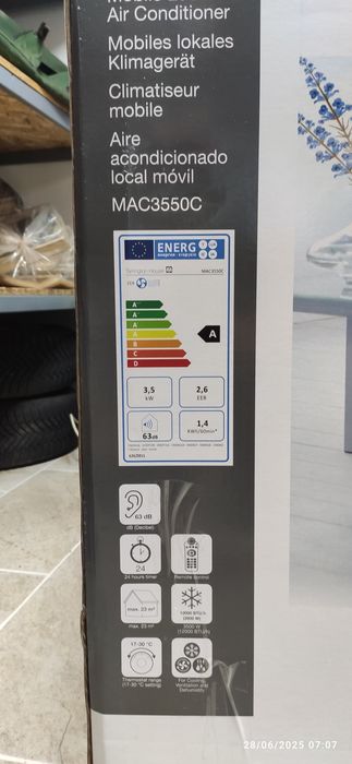 Aer condiționat mobil Tarrington House 12000 BTU,  nou