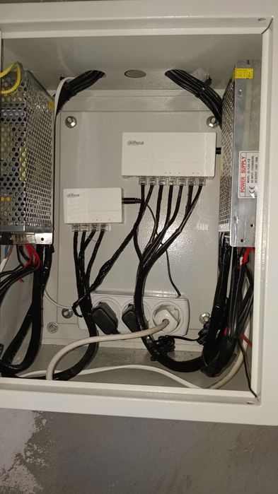 Установка видеонаблюдение