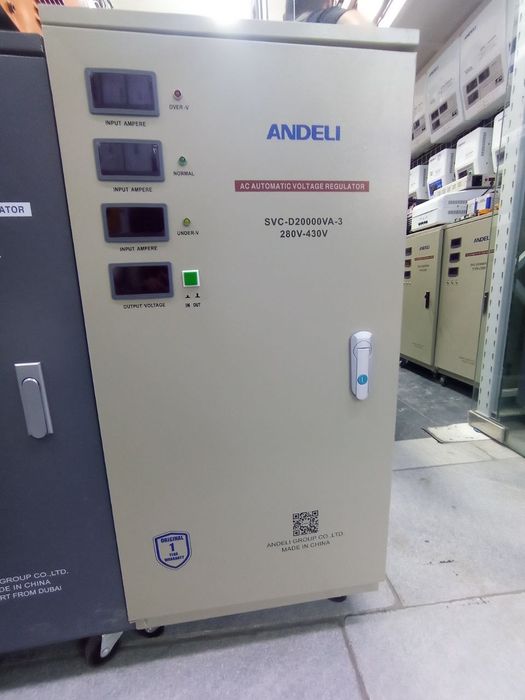Стабилизатор ANDELI 20.000 ква 3 фаза 260-430V оригинал