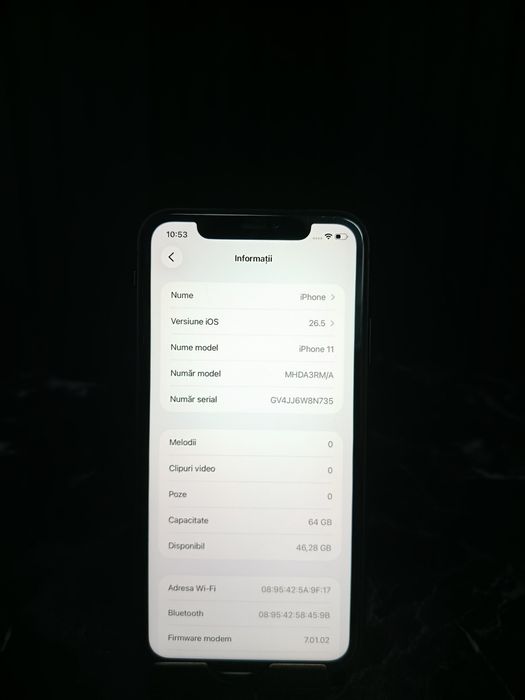 Noble Amanet - iPhone 11 - Baterie 97% - Nimic schimbat