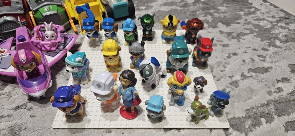 Colectie Paw Patrol  - Masini si figurine - aproape toate personajele