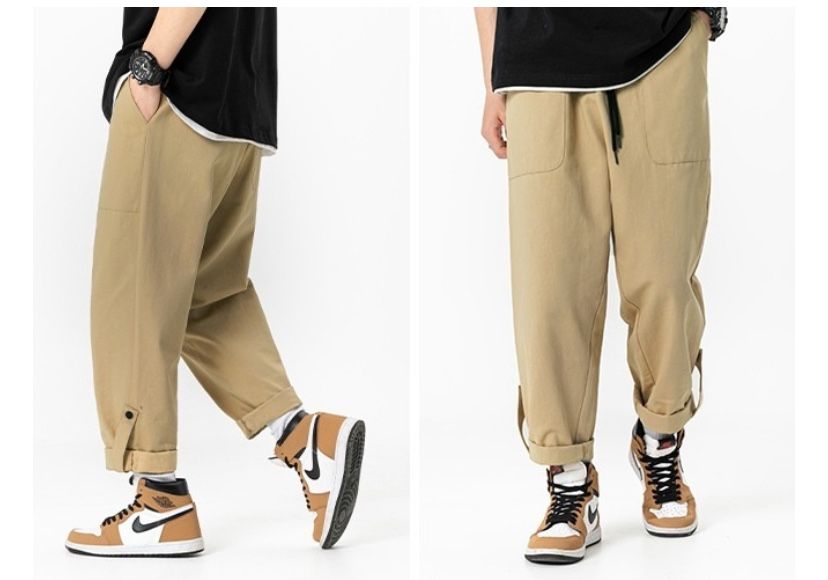 Брюки Бежевый повседневный