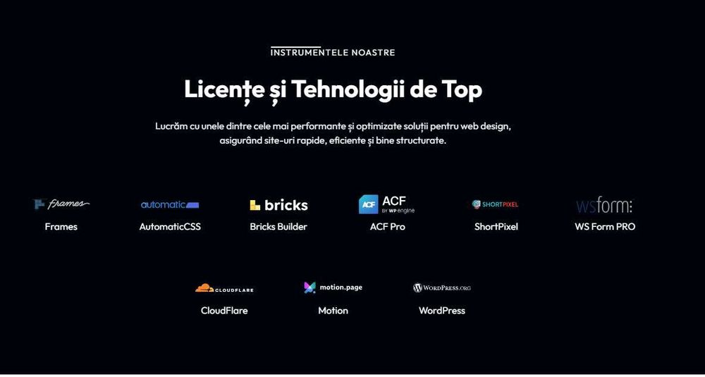 Creare Site Web, Web Design, Site de Prezentare, Site WordPress, SEO