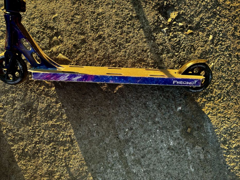 Самокат трюковый LONGWAY PRECINCT V1 GALAXY 2020