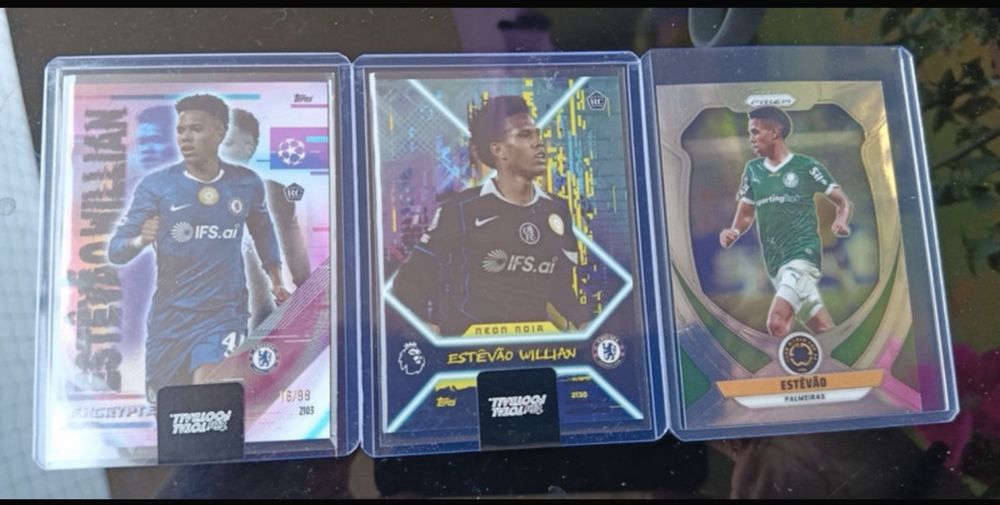 Carduri diverse Topps si Panini numerotae, autografe