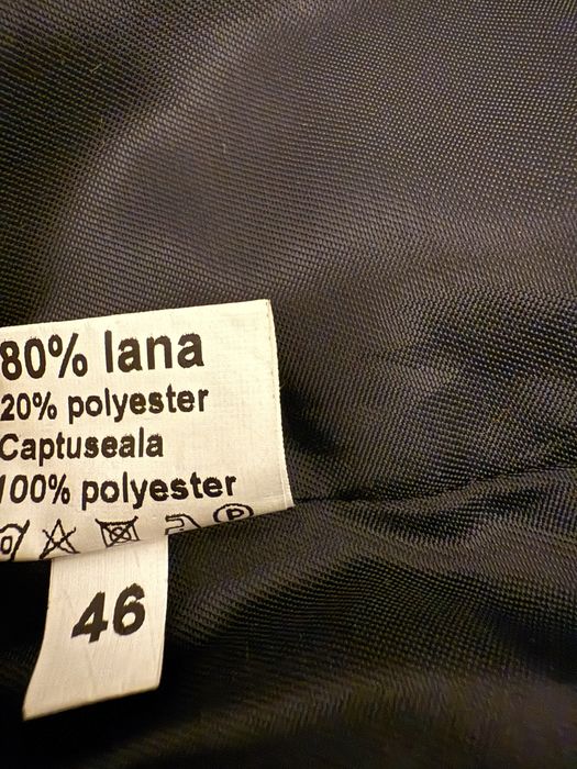 Costum elegant bleu marin Marecom marimea 46