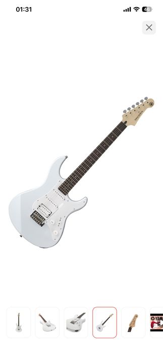Электро гитара Yamaha Pacifica 012 WH