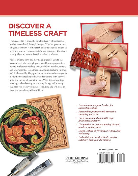 Книга за техники и методи за обработка на кожа на английски