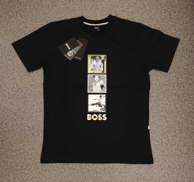 Мъжка тениска фланелка блуза памук Hugo Boss нов модел