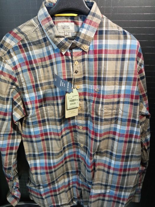 Camel Active S - XXXXXL.-200 модела мъжки ризи с дълъг ръкав.Нови.Ориг