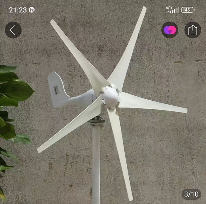 Ветрогенератор 500w 1000w  24v