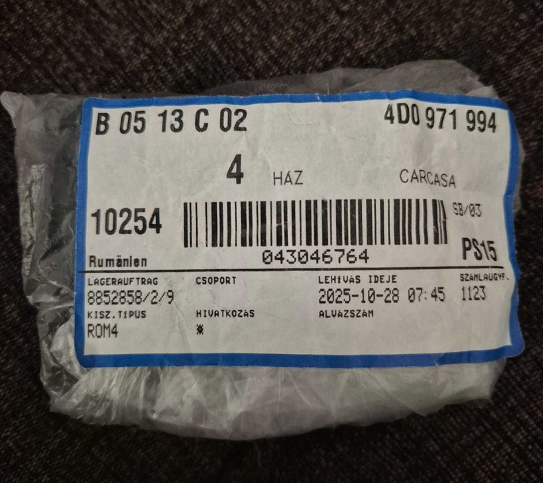 Set conectori bobine benzina Audi / Skoda / VW / Seat - cod OEM 4D0971994