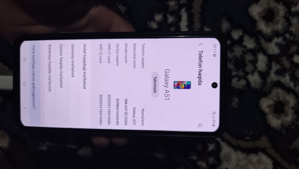 Samsung Galaxy A51