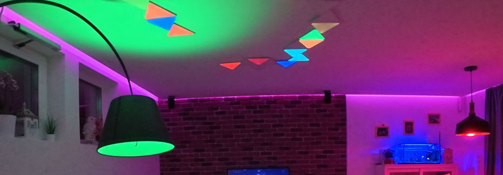 Vand Nanoleaf Shapes 31 bucăți