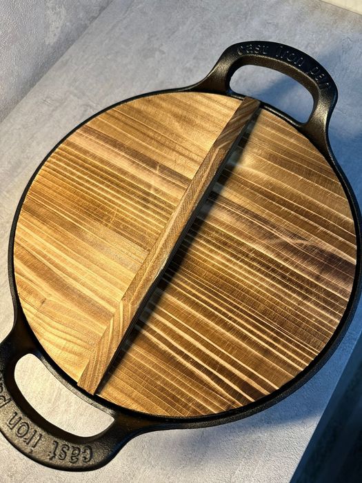 Казан чугунный с крышкой