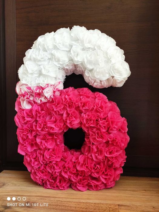 Обемна цифра 3 за рожден ден