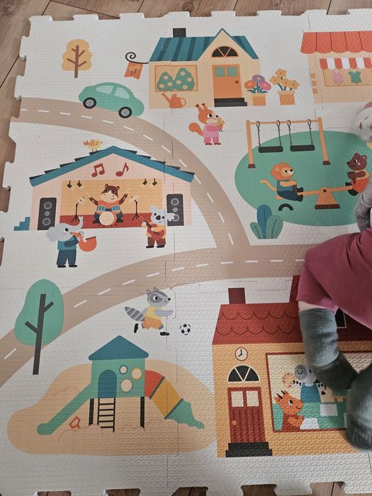 Covoras spuma tip puzzle