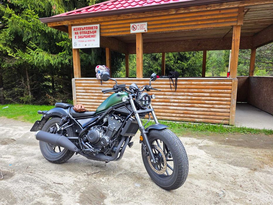 Нов мотор Honda Rebel 500