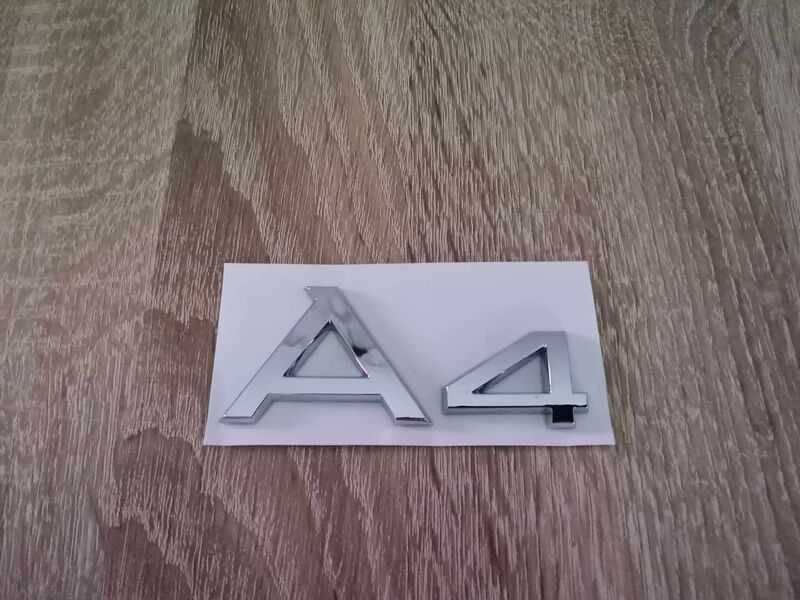 сребриста емблема Audi A4