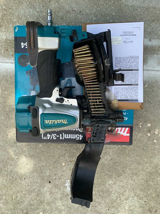 Пневматичен такер за пирони Makita AN454, 19-45 мм
