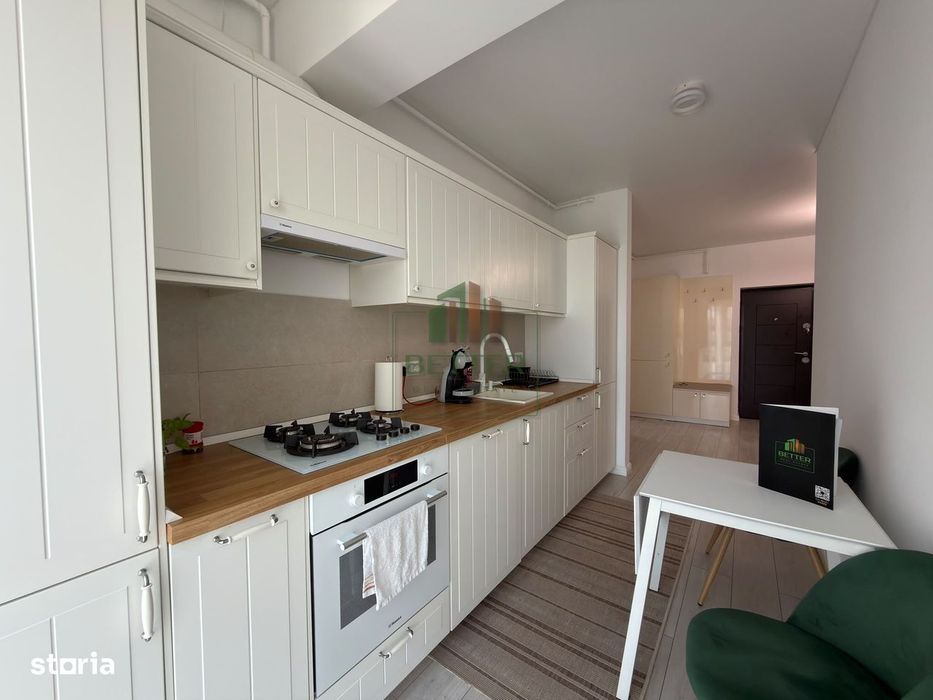 Apartament de vanzare 3 camere - mobilat și utilat ,Popesti Leordeni