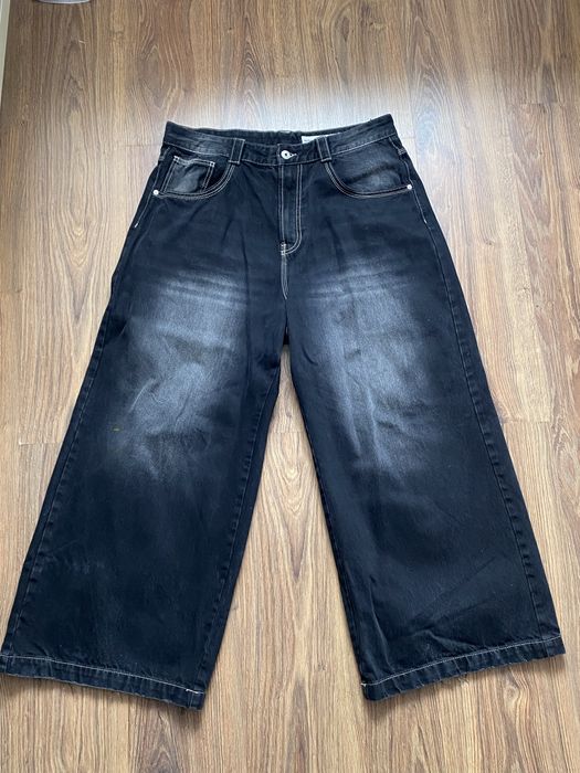 бэгги джинс с бершки