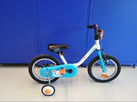B twin 14' polar panda - produs resigilat - (SecondHand) Decathlon