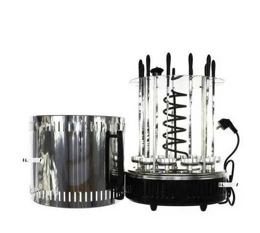 Электрическая шашлычница Raf 8619 Elektric skewers 1200w 8 шампур pl1