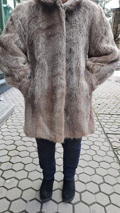 Палто от естествен косъм