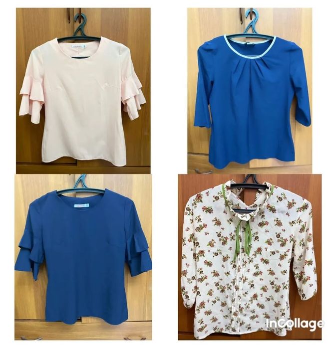 Летние базовые кофточки, рубашки маечка