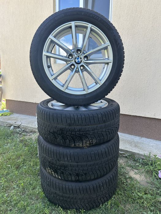 Jante OE BMW Style778 R17+anvelope iarna Hankook
