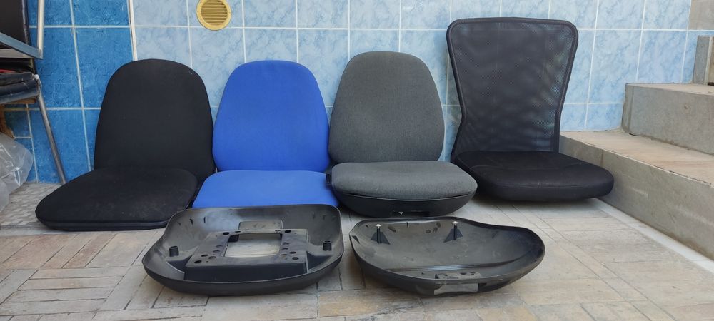 Запчасти для офисных кресел разные бу
