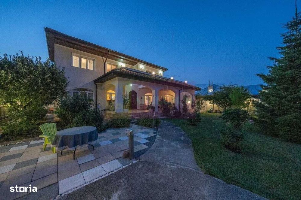 Vila superba in stil mediteranean Saftica- Corbeanca-  COMISION 0.