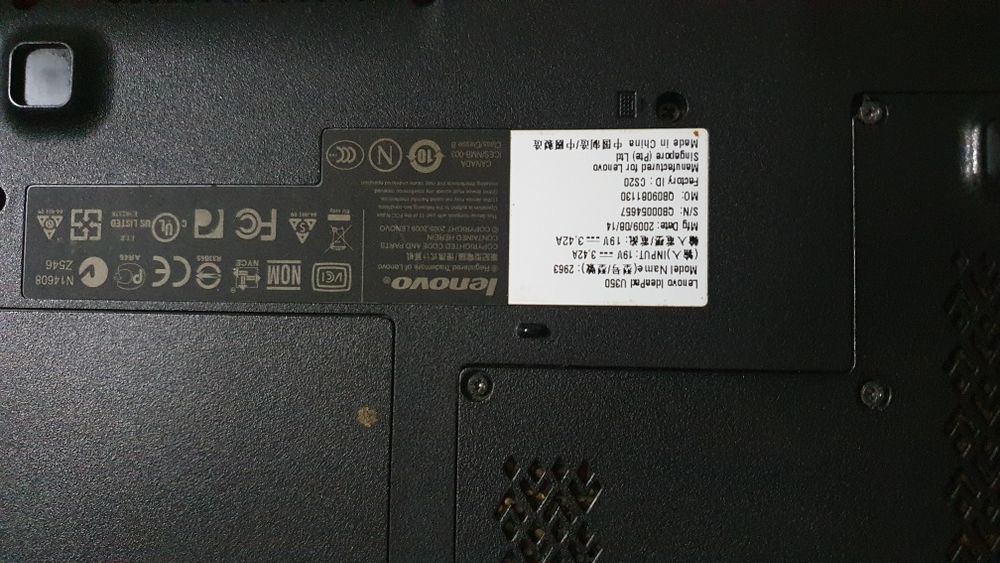 Laptop Lenovo IdeeaPad U350