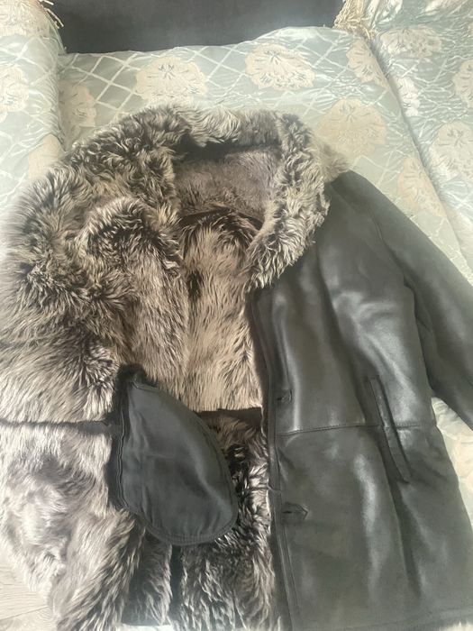 Продам меховую мужскую дубленку 52р