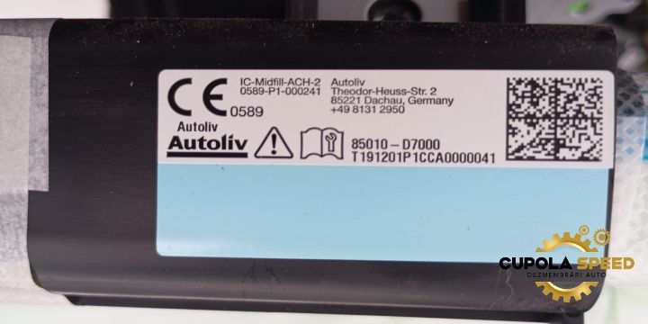 Airbag cortina stanga 850010-D7000 Hyundai Tucson 3 [2015 - 2020]