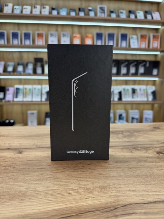 ‼️Samsung S25 Edge 256GB/12Gb ram Titanium Silver - Nou - Garantie 24 luni