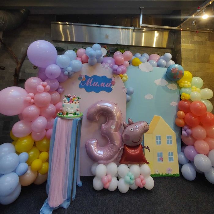 Украса за кръщене, рожден ден и юбилей