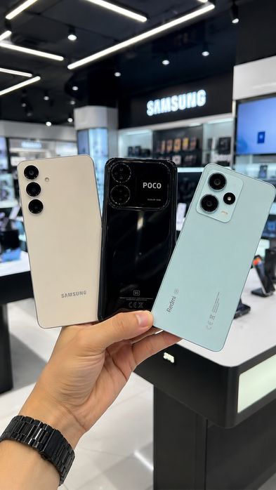 Samsung, POCO, REDMI