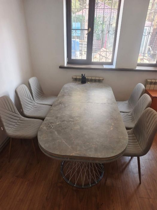 Стол , 6 адамдық орындық