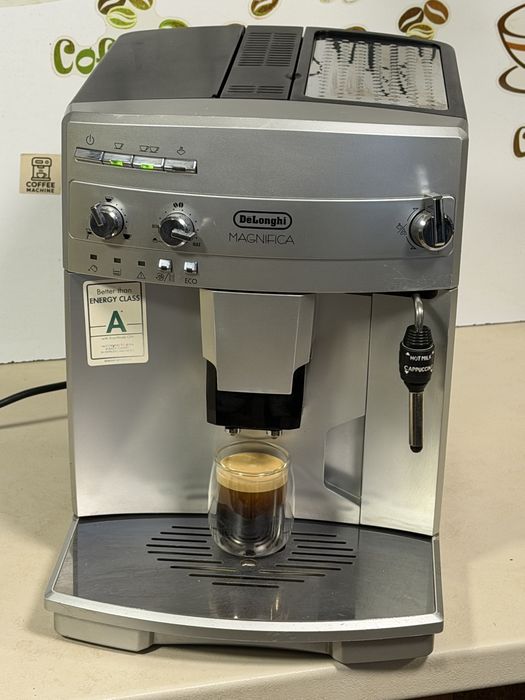 Кафемашина кафе автомат delonghi magnifica с гаранция