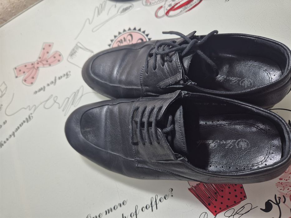 Кожаные туфли,38 размер