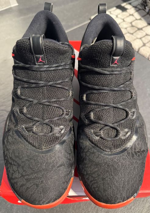 Маратонки Air Jordan Super Fly Low “Black Infrared” - 45 номер